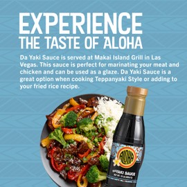 Aloha Shoyu - Da Yaki Sauce - Sauce for Teppanyaki Style Cooking - Made in Hawaii - 30 oz. Bottle