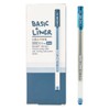 czxwyst 8761 Basic Liner Gel Ink Pens 0.5mm Fine Point