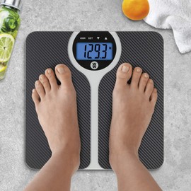 Weight Watchers Scales by Conair Scale for Body Weight, Digital Bathroom Scale with BMI in Black
