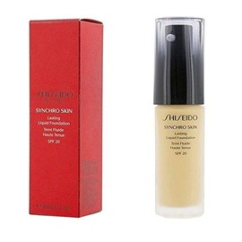 Shiseido Synchro Skin Lasting Liquid Foundation SPF 20 – Gloden 3 30 ml