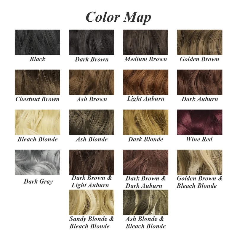 Gairyan Ponytail Extensions, 45 cm, Claw on Ponytail Hairpiece, Clip