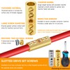 6 Gauge Wire Butt Connectors 6 PCS Brass Mechanical Butt