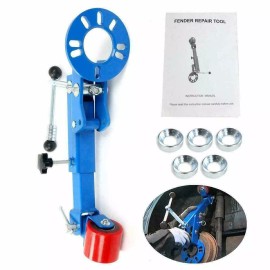 8MILELAKE Heavy Duty Fender Roller Tool Wheel Arch Reforming Extending Flare Rolling Kit