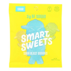 UD_Smartsweets Sour Blast Buddies Gummy Fruit & Vegetable Snacks Case of 12 1.8 Oz