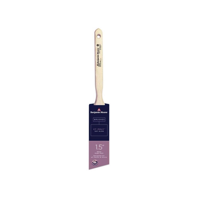 Benjamin Moore 1-1/2 in. Soft Angle Paint Brush