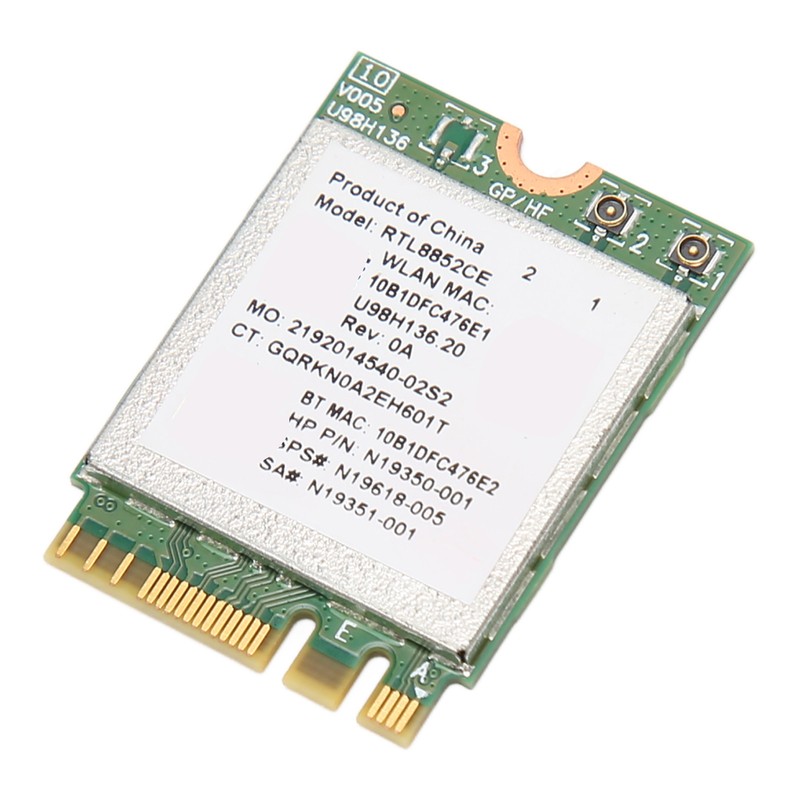 WiFi 6E Wireless Card 2.4GHz 5GHz 6GHz 5374Mbps NGFF BT5.3
