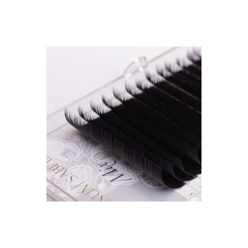 Platinum Sable 0.12 mm C Curl 7 mm