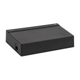 Monoprice 5-Port 10/100/1000Mbps Gigabit Ethernet Unmanaged Desktop Switch, IEEE 802.3ab, Cat5e, Plug and Play, Fanless Design, for Gaming and Streaming