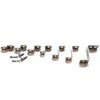 3/8 Depth --- Offset Mounting Canvas Z Clips For Picture