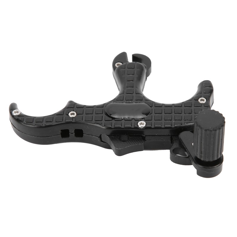 Aluminum Alloy Archery Bow Release Aid 3 Finger Thumb Caliper