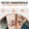SKULLPAPER Temporary Tattoo Transfer Film for the Skin – Very