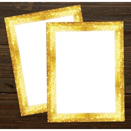 Great Papers! Sparkle Letterhead, for Invitations, Announcements and Personal Messages, Printer Friendly 8.5”x11”, 50 Pack (2023072)
