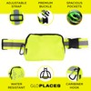 GLOPLACES Reflective Belt Bag Night Sash for Night Safety -