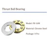 Kozelo 4pcs F8-16M Thrust Ball Bearings [8mm x 16mm x