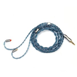 LINSOUL Tripowin Altea mejorado 6N OCC Litz 4 núcleos HiFi cable de auriculares, 26 AWG de alta pureza de cobre monocristalino cables para auriculares en el oído