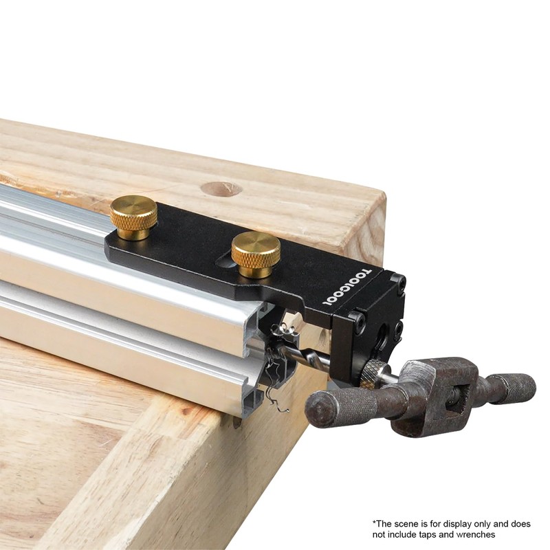 TOOLCOOL Aluminum Profile Tapping Guide Versatile Manual Tapping DIY Furniture