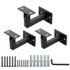 3 x 304 Stainless Adjustable Handrail Brackets, 3TO Heavy Duty