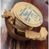 2 NOS Pabst Blue Ribbon Beer Coasters. 1960s vintage can