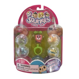Blip Toys Squinkies Jungle Surprise Bracelet Set Soft & Squishy Collectible Animal Figures