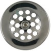 Plumb Pak PP826-64 Bathtub Dome Grid Strainer with Screw, 3",