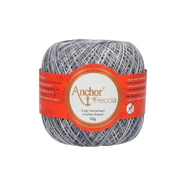Anchor Freccia 12 4787012 09445 Multicolor Crochet Yarn 100% Cotton