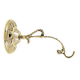 NKlaus Hook for Oil Lamp Holder Brass Handmade Holder 2792