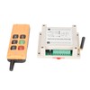 PUSOKEI Remote Control Switch, DC12-36V 10A Relay Wireless Control Switch,