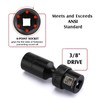 MIXPOWER 3/8" Drive Deep Impact Universal Joint Swivel Socket Set,