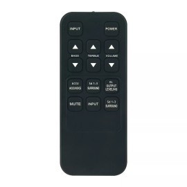 For Zvox New Replace Remote for ZVOX Omni Platinum 570 670 770 Soundbar SB380 SB400 SB500