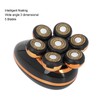 5 in 1 Electric Head Shaver IPX7 Waterproof Intelligent Floating