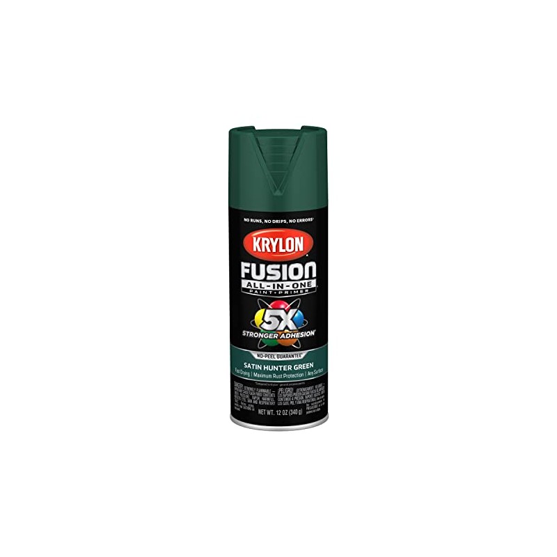 Krylon Fusion ALL-IN-ONE2943 Satin Hunter Green16 oz.