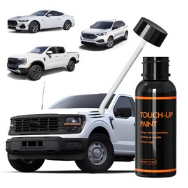 XTryfun YZ Oxford White Touch Up Paint for Ford, DIY Car Paint Scratch Repair Kit, Automotive Paint, Quick & Easy Fix Scratch Repair for F-150/Mustang/Transit/Explorer/Taurus/Focus/Ranger/Escape/Edge