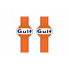 Gulf Stripe Decal Vinyl Bumper Sticker