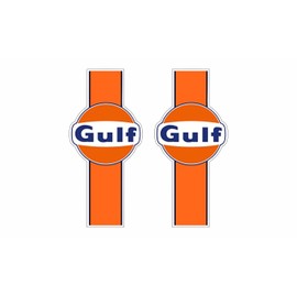 Gulf Stripe Decal Vinyl Bumper Sticker