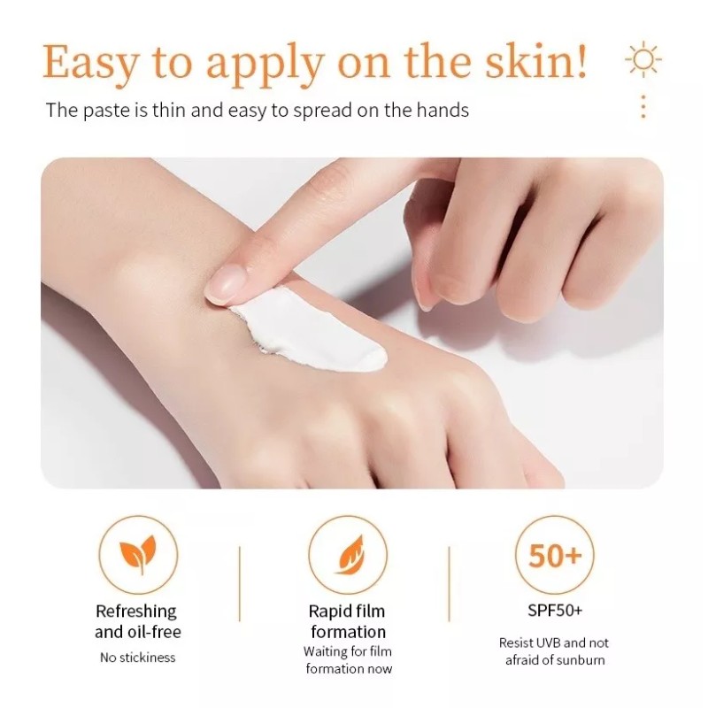 Luofmiss Bloqueador Protector Solar Humectante Spf50 Luofmiss