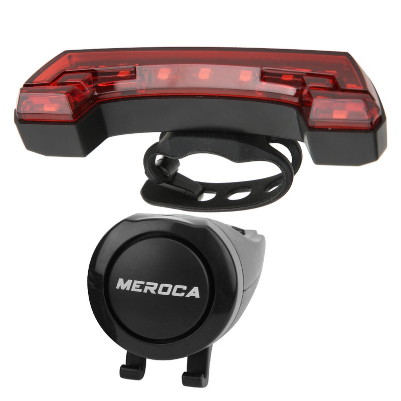 LED Bicycle Wireless USB Charging Smart Rear Light Turn Signal