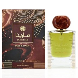 Ard al Zaafaran Marina Deep & Dark Eau De Parfum Spray, 50ml (1.67 oz) - Exotic Fragrance with Saffron, Jasmine & Musk, Rich & Captivating Scent for Men & Women