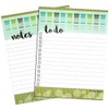 Gel Electrophoresis Inspired To Do List and Lined Notepad (2-Pack)