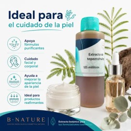 Extracto De Tepezcohuite Hidrosoluble B Nature 125 Ml                                                                                                 
