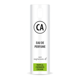 CA Perfume Impression of Tropical Cherimoya Cologne Unisex Eau De Parfum Floral Fruity Scent Long Lasting Unisex Fragrance Travel Size TSA Ready for Day and Night Wear 0.33 Fl Oz 10ml