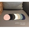 Le&amp;Me [Sisihosi] Le&amp;Me Pebble Leather Cup Mat, 229760448 Camel Over