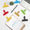 HOUSE AGAIN 8 Pack Stainless Steel Chip Bag Clips Covered