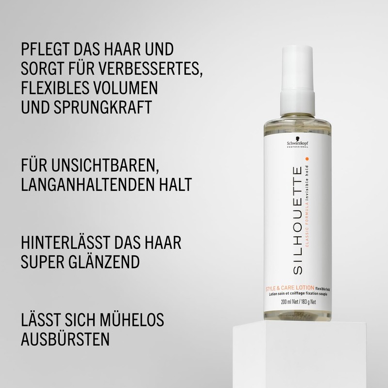Schwarzkopf Professional Silhouette Flexible Hold Styling and Care Lotion for