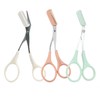 Self Eyebrow Trimmer & Shaper Scissors White Scissors 36ea