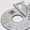 Suck UK Rockstar Ruler, 15 cm Ruler, Protractor & 60°