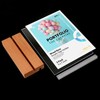 JDEA Acrylic Sign Holder with Wood Base 8.5x11 Inch Vertical