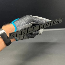 Emblem Badge 1PC BLACK EDITION 3D Emblem Multicolor Custom Badge Sticker for Car SUV TRUCK