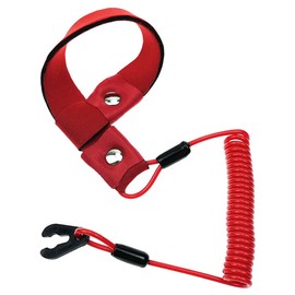 Riloer Start Stop Kill Safety Lanyard Fits Handlebar Switch Key Floating Emergency Flameout Rope Compatible with Yamaha WaveRunner LX 650 1990-1993