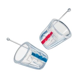 Earasers Tapones para los oídos EARasers con reducción de pico de -26 dB - Tapones reutilizables con reducción de ruido para músicos, conciertos y DJ (tamaño pequeño)