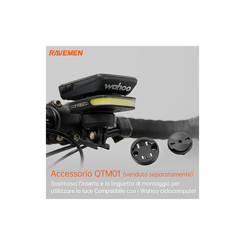 RAVEMEN QTM01 Part (for FR160 Daylight to Compatible with Wahoo